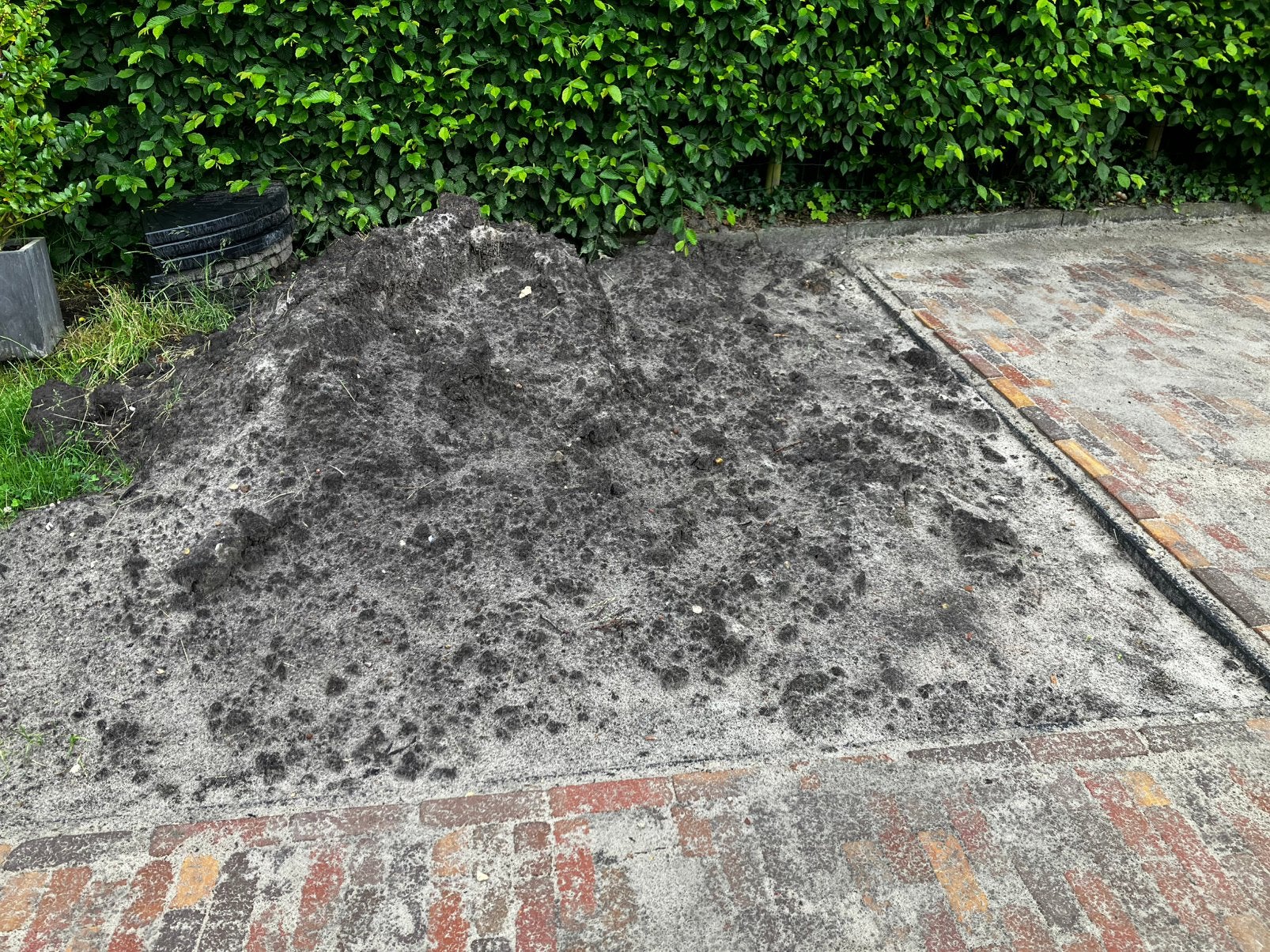 Gratis zwarte grond af te halen, Ophalen, Gebruikt