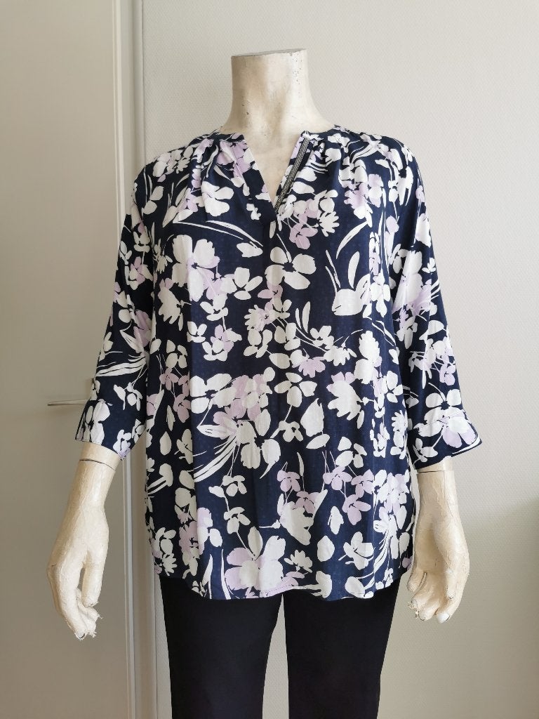 464 .. zgan tuniek van c&a maat 46, Ophalen of Verzenden, Zo goed als nieuw, Overige kleuren, Blouse of Tuniek
