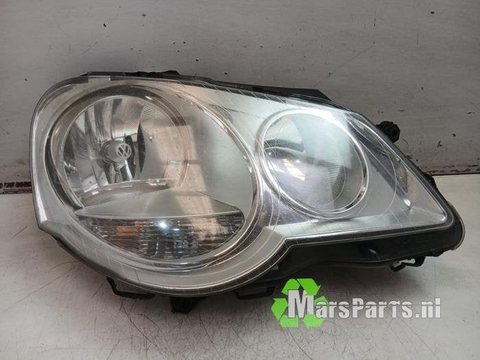 Koplamp rechts van een Volkswagen Polo, Gebruikt, -, Volkswagen, -