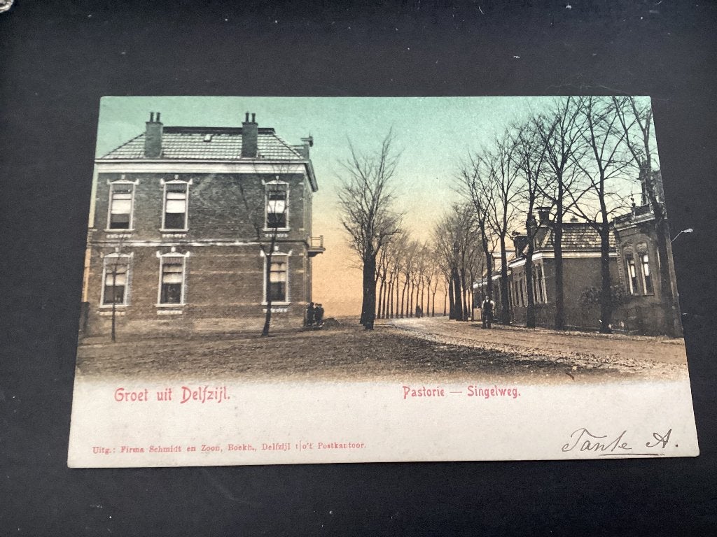 Delfzijl, Verzenden, Voor 1920, Gelopen, Groningen