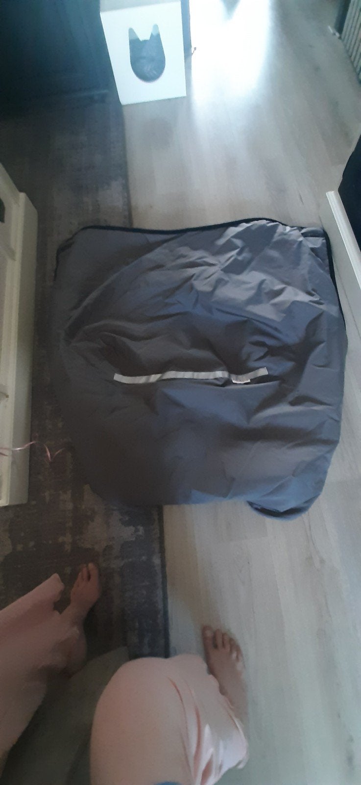 Beenwarmerscherm met bont binnenkant, Ophalen of Verzenden