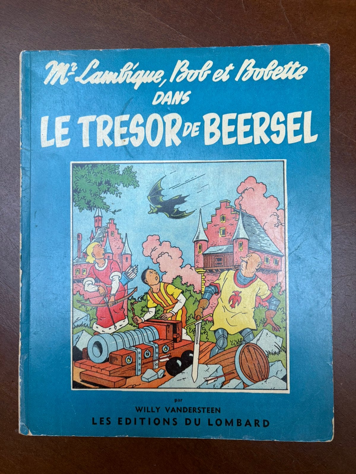 Blauwe suske en wiske - tresor de Beersel, Boeken, Eén stripboek, Ophalen of Verzenden, Zo goed als nieuw