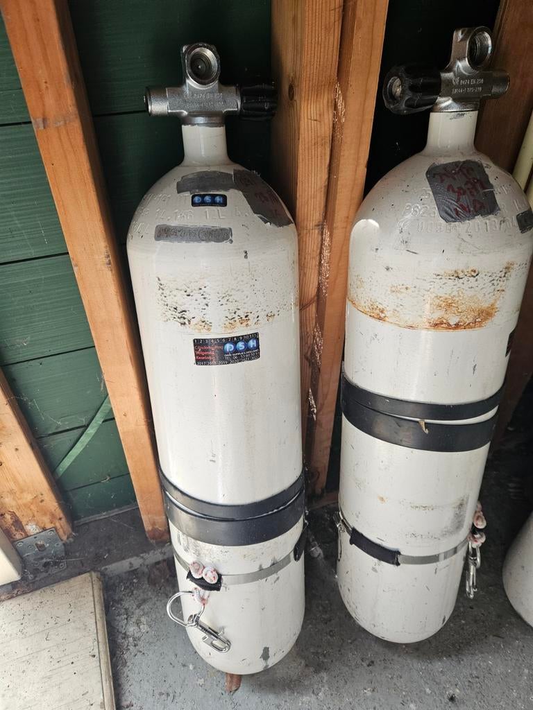 Duikflessen 12L, Watersport en Boten, Ophalen, Duikfles
