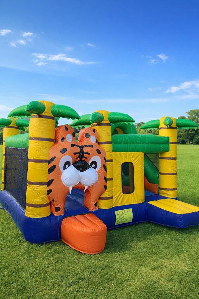 Springkussen te huur Barendrecht Tijger, Dino, Nemo, Unicorn, Ophalen, Zo goed als nieuw, Overige