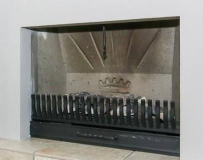 fraaie (gas-/ hout) open inbouwhaard, Ophalen, Gebruikt, Inbouwhaard, Houthaard