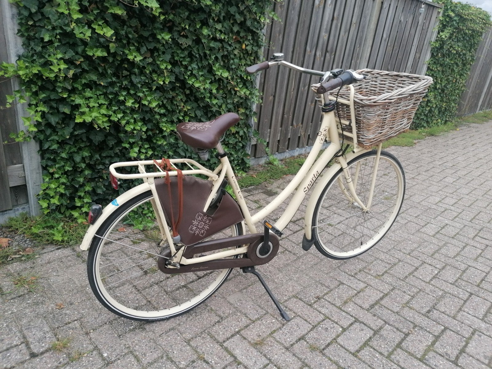 Sparta Country Tour Damesfiets 56cm met mand en 7 versn., Fietsen en Brommers, Ophalen, Terugtraprem, Sparta, Gebruikt