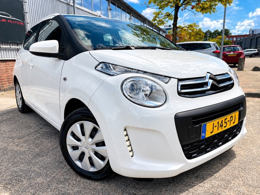 Citroen C1 1.0 VTi Feel 5 D AIRCO BLUETOOTH LED TREKHAAK AFN, Voorwielaandrijving, Dealer onderhouden, Gebruikt, Euro 6