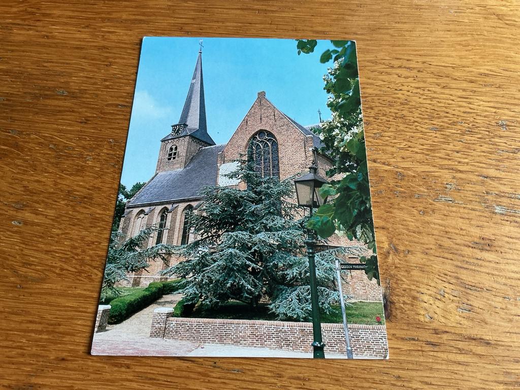C2911 kerk Benschop, Verzamelen, Ansichtkaarten | Nederland, Ophalen of Verzenden