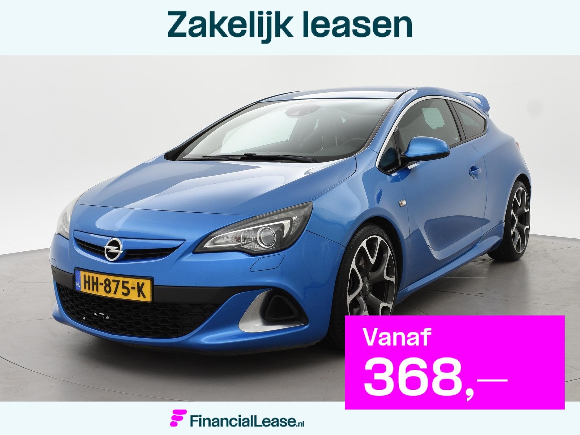 Opel Astra GTC 2.0 TURBO OPC 280 PK - ORIG NL | RECARO | BRE, 1998 cc, Gebruikt, 4 cilinders, Blauw