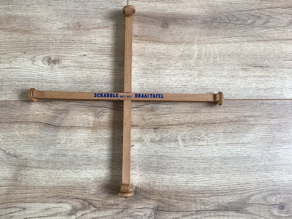 Scrabble draaitafel, Ophalen of Verzenden, Zo goed als nieuw