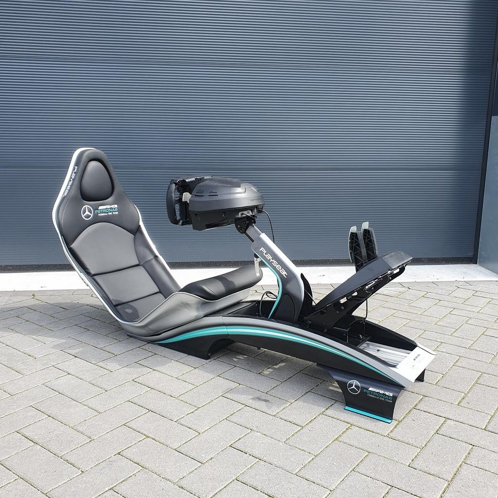 Playseat F1 Mercedes AMG + Thrustmaster T300 RS GT, Ophalen, Info@xxlracing.nl, Playseat / Thrustmaster, Racen en Vliegen