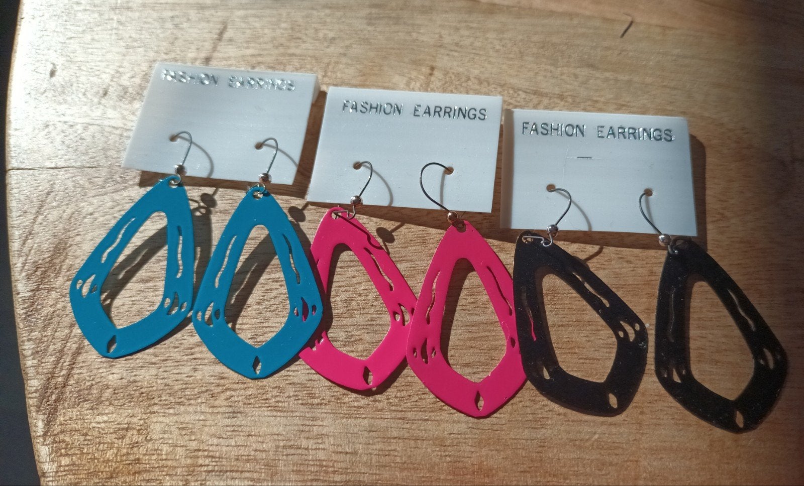 Fashion Oorbellen Hangers 3 kleuren, Overige materialen, Hangers, Blauw, Nieuw