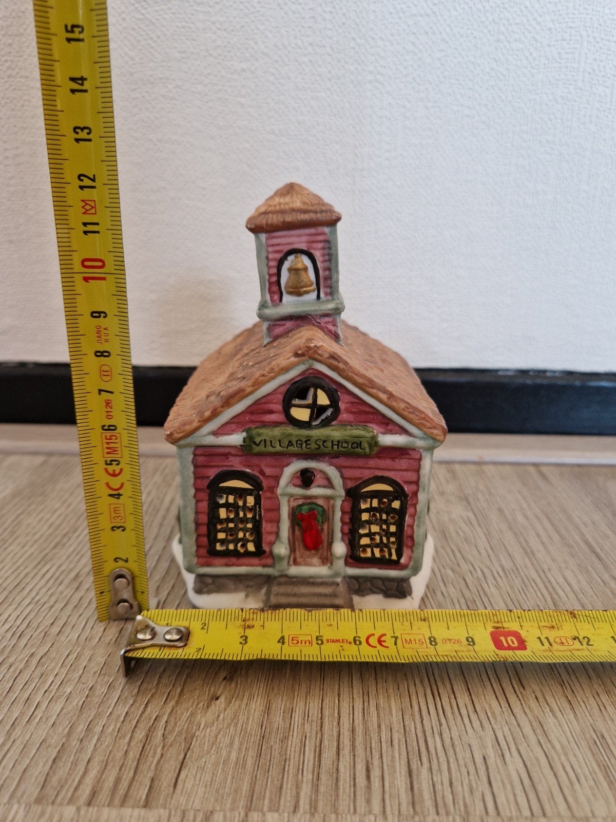 kerstdorp Village school, Ophalen of Verzenden, Gebruikt