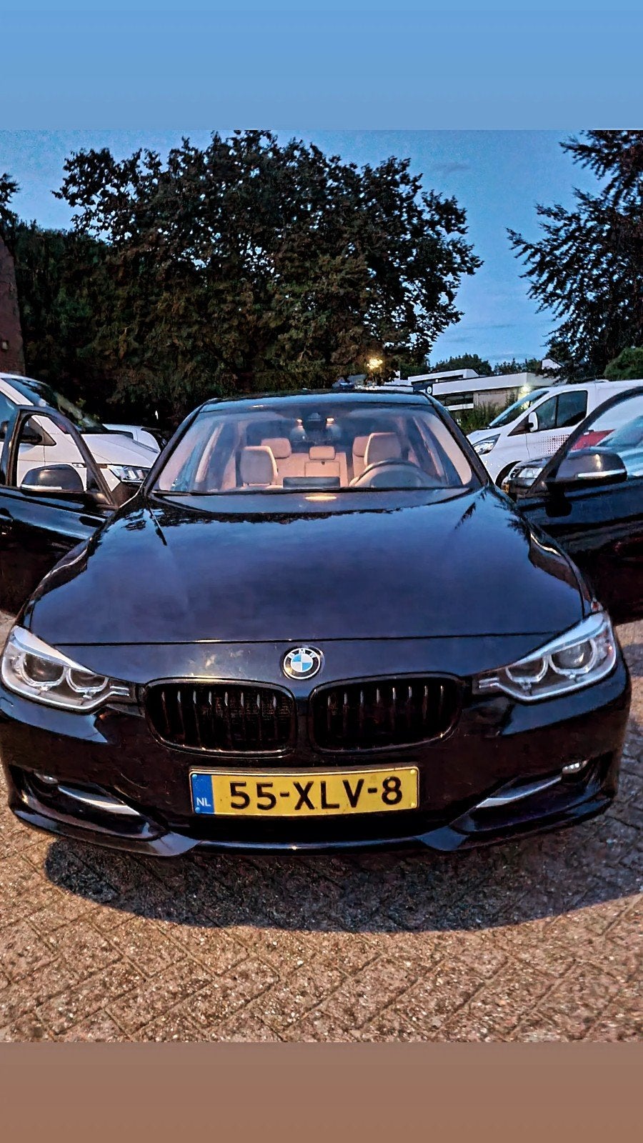 BMW 3-Serie 2.0D 320 EDE 120KW Aut8(f30) 2012 Blauw, Automaat, Achterwielaandrijving, 1995 cc, 4 cilinders