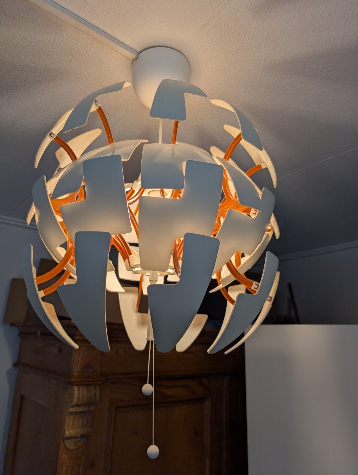 IKEA Maskros hanglamp - Modern en speels design, Modern, Speels, Scandinavisch, Kunststof, Gebruikt, E27 (groot)