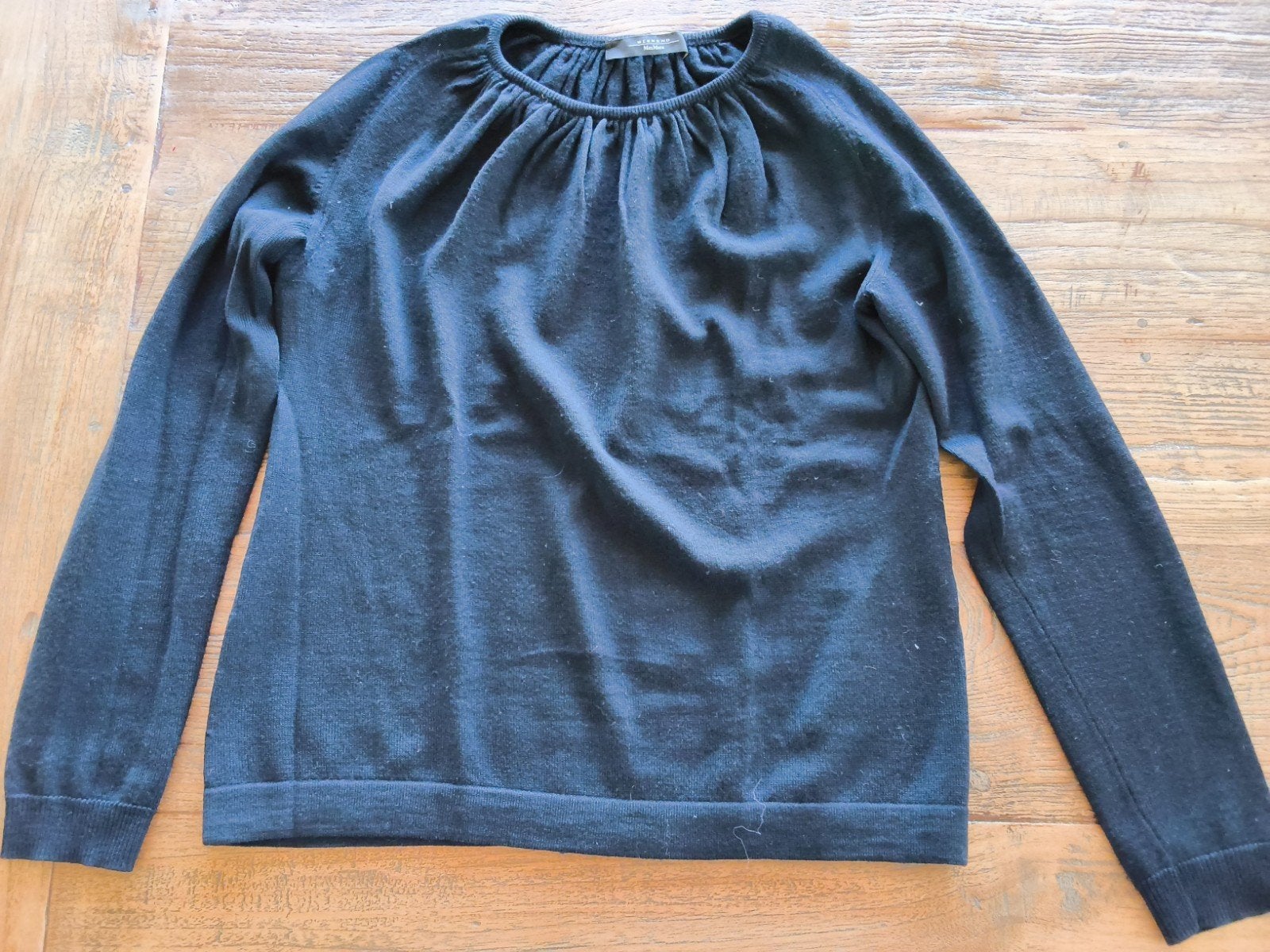 Weekend Max Mara Trui 100% Lamswol Maat M, Maat 38/40 (M), Blauw, Ophalen of Verzenden, Zo goed als nieuw