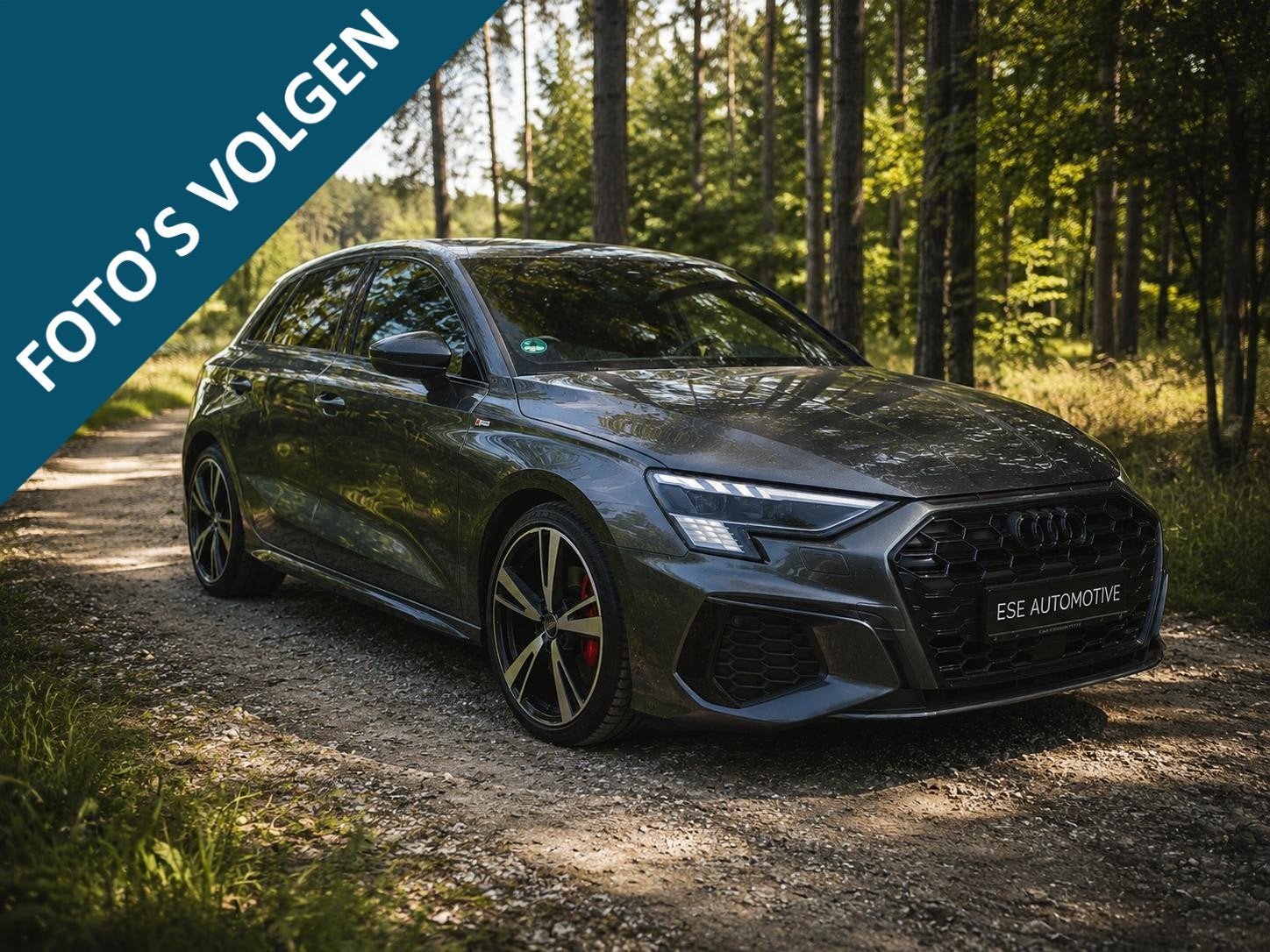 Audi A3 Sportback 45 TFSI e S edition | Panorama | Matrix |, Gebruikt, 4 cilinders, Leder en Stof, Automatische klimaatregeling