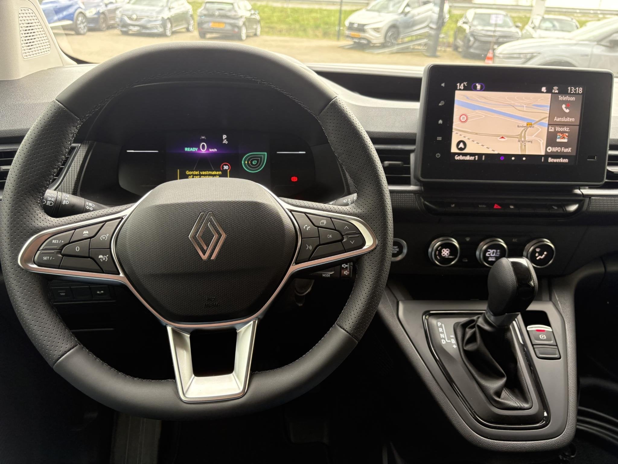 Renault Kangoo E-Tech Extra L1 44 kWh | Demo | Navigatie | S, Stof, Renault, Origineel Nederlands, 2 stoelen