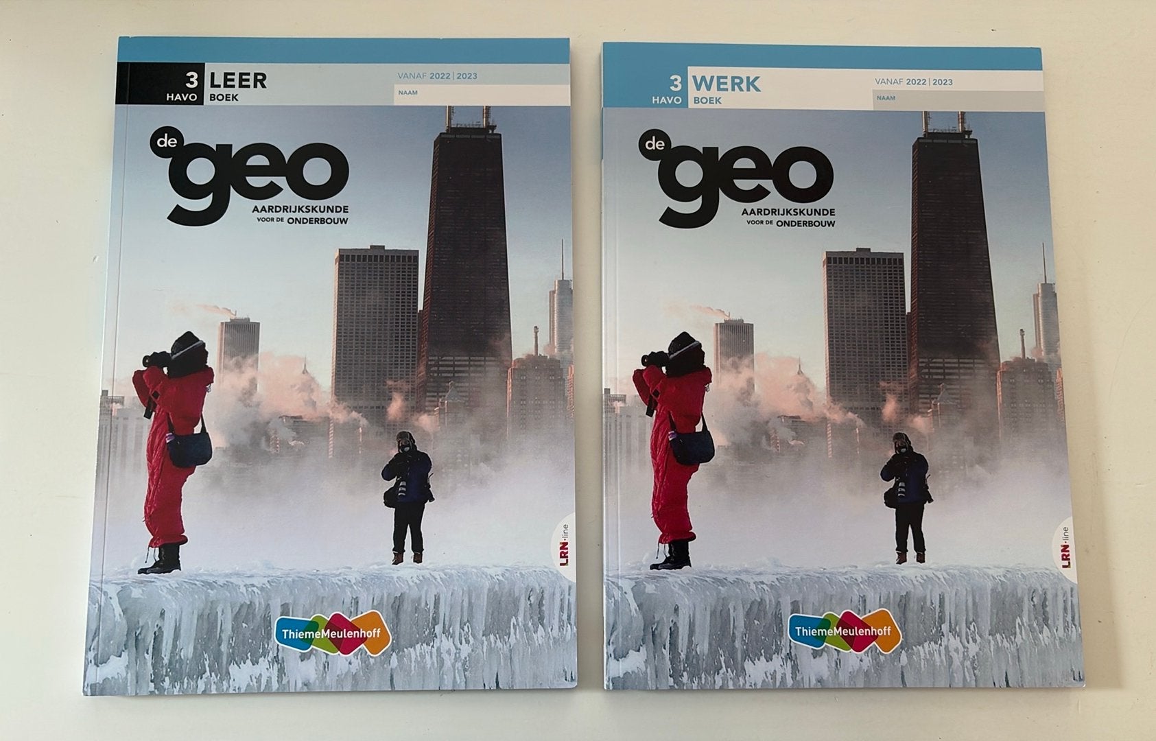 Geo - Havo 3 Aardrijkskunde - leerboek en werkboek, Ophalen of Verzenden, Zo goed als nieuw, HAVO, Aardrijkskunde
