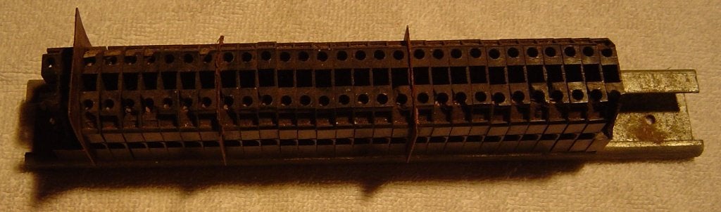 Klemmenblok, Ophalen of Verzenden, Gebruikt