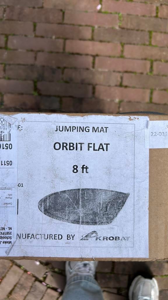 Springdoek trampoline Akrobat Orbit 244, Kinderen en Baby's, Speelgoed | Buiten | Trampolines, Ophalen of Verzenden, Nieuw
