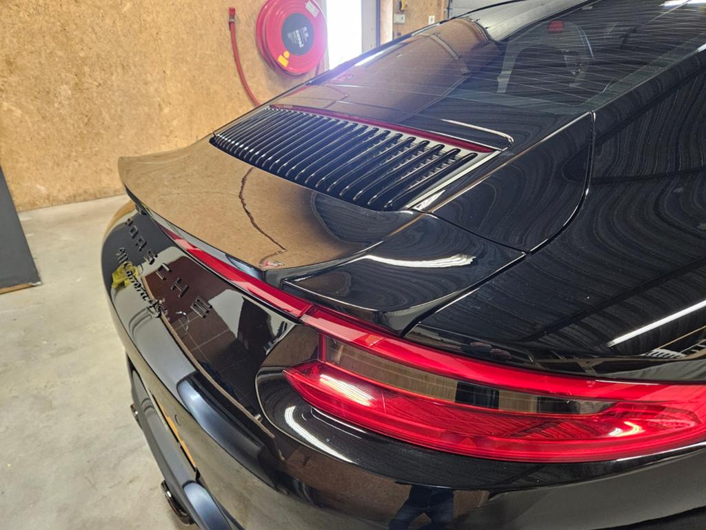 Porsche 991.2 Carrera Moshammer ducktail - Zwart, Auto-onderdelen, Gebruikt, Achterklep, Porsche, Ophalen of Verzenden