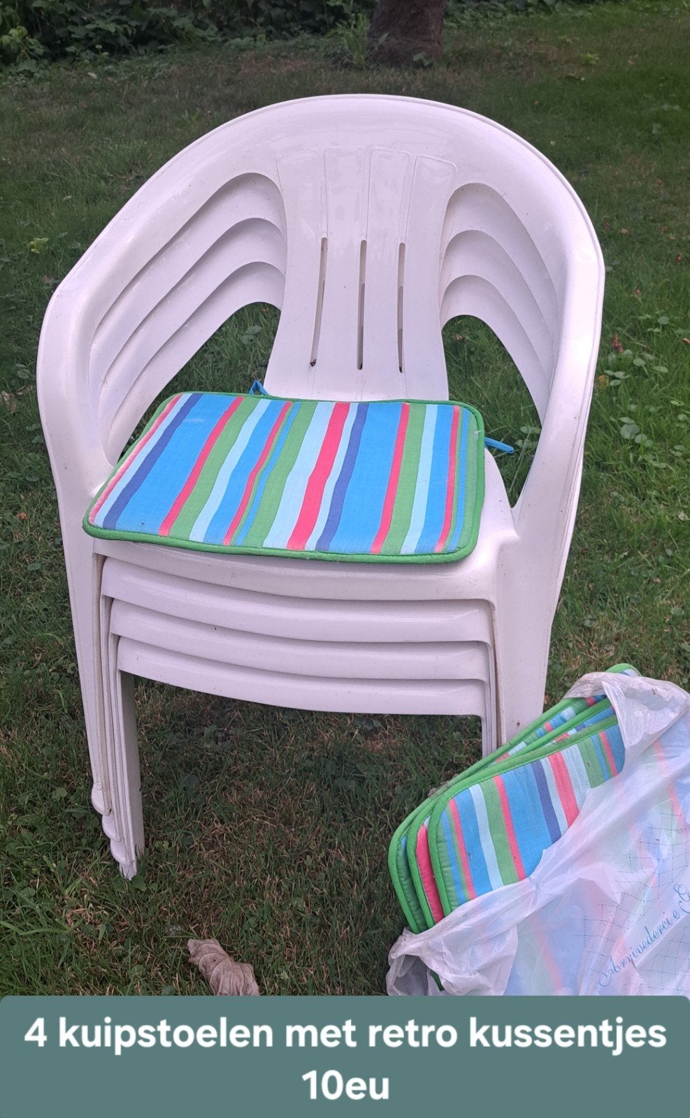 Tuinstoelen, tuingereedschap, hakselaar, grasmaaier en meer!, Tuin en Terras, Ophalen, Zo goed als nieuw, Overige soorten