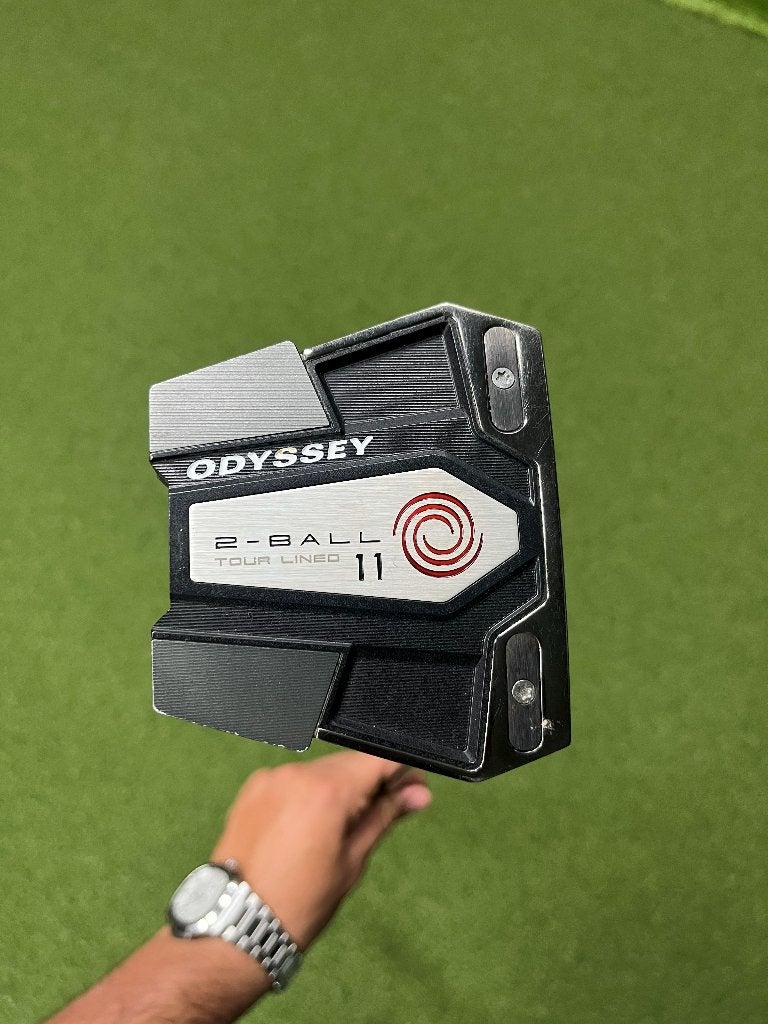 Odyssey putter eleven 11, Ophalen of Verzenden, Gebruikt, Club, Overige merken