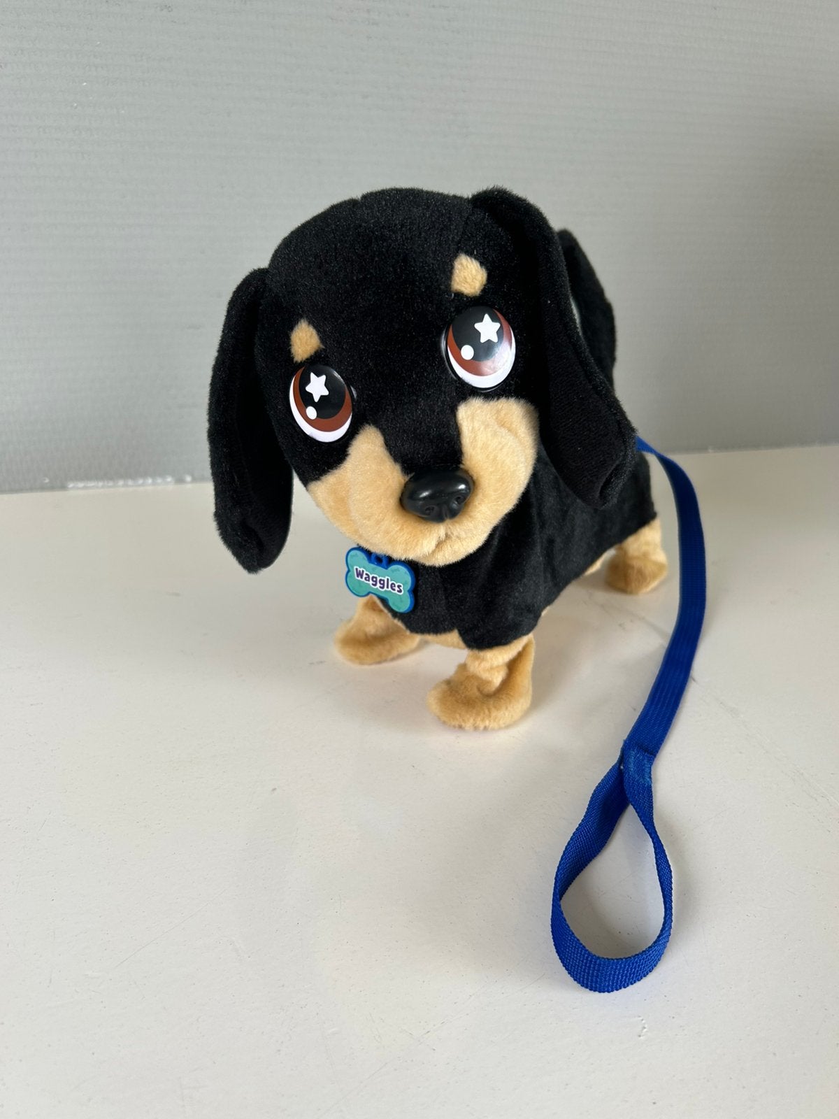 Animagic Waggles hond interactieve knuffel, Ophalen of Verzenden, Zo goed als nieuw