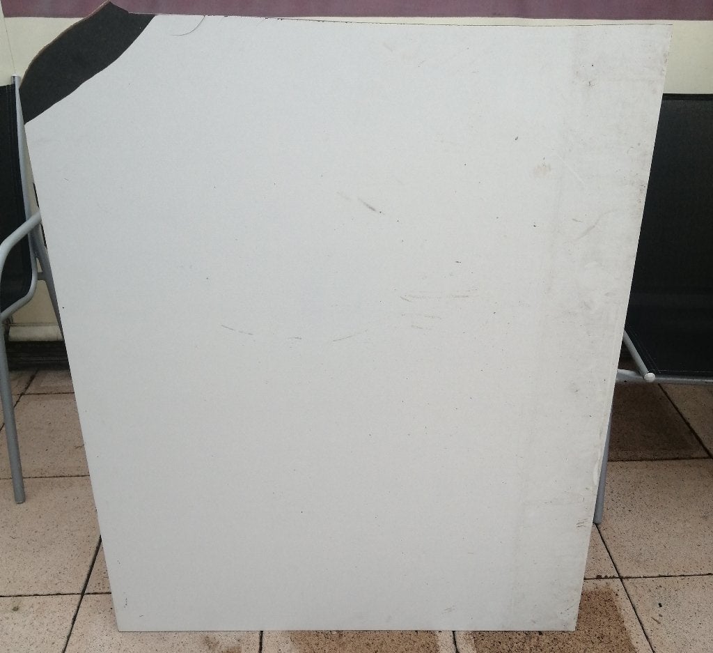 2 platen HPL (trespa) 6mm   122x95 en 120x95 gebruikt, Ophalen, Nieuw