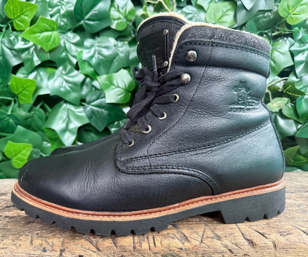 bijna Nieuwe gevoerde boots van Panama Jack maat 45, Zwart, Boots, Nieuw, Ophalen of Verzenden