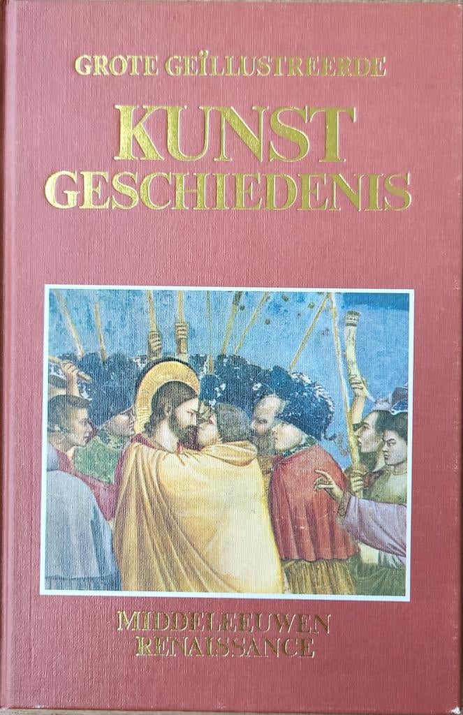 Grote Geïllustreerde Kunstgeschiedenis - Middeleeuwen, Ophalen of Verzenden, Gelezen, Overige onderwerpen, Diverse auteurs (o.a. E. Adam, Fr. Behn, J. Wieser)