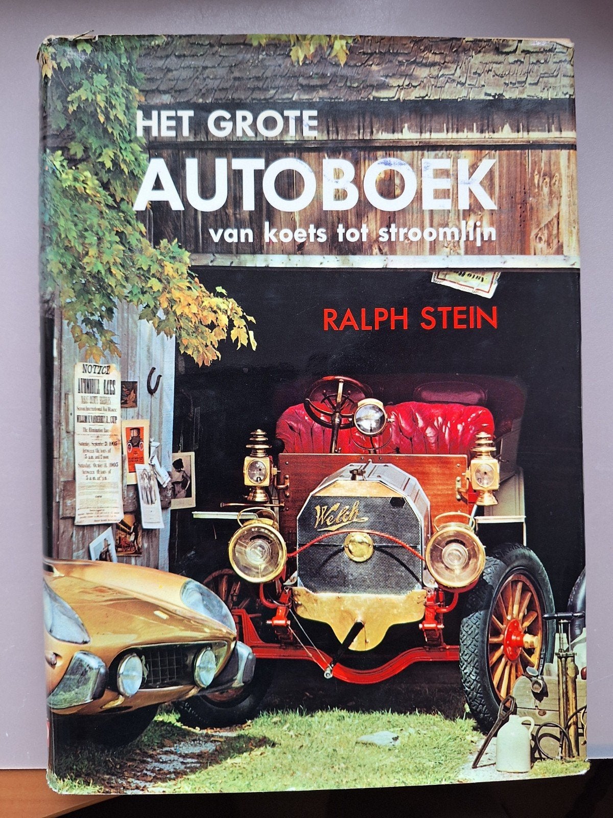 Het Grote Autoboek van Koets tot Stroomlijn - Ralph Stein, Gelezen, Algemeen, Ophalen of Verzenden, Ralph Stein