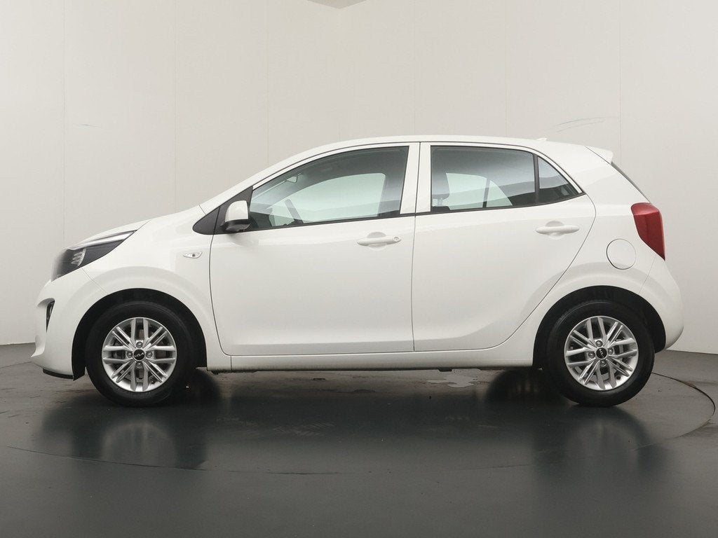 Kia Picanto 1.0 DPi DynamicLine Apple & Android Carplay - Ac, Auto's, Kia, 877 kg, Stof, Gebruikt, Met garantie (alle)