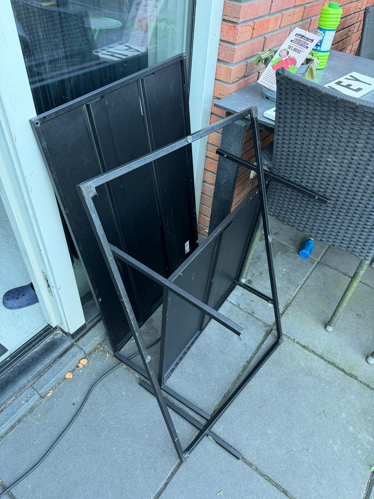 Gratis oud ijzer vandaag weg, Ophalen, Gebruikt