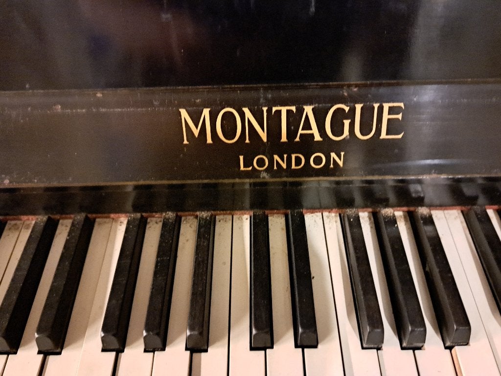 Mantague Piano, Ophalen, Gebruikt, Zwart, Piano