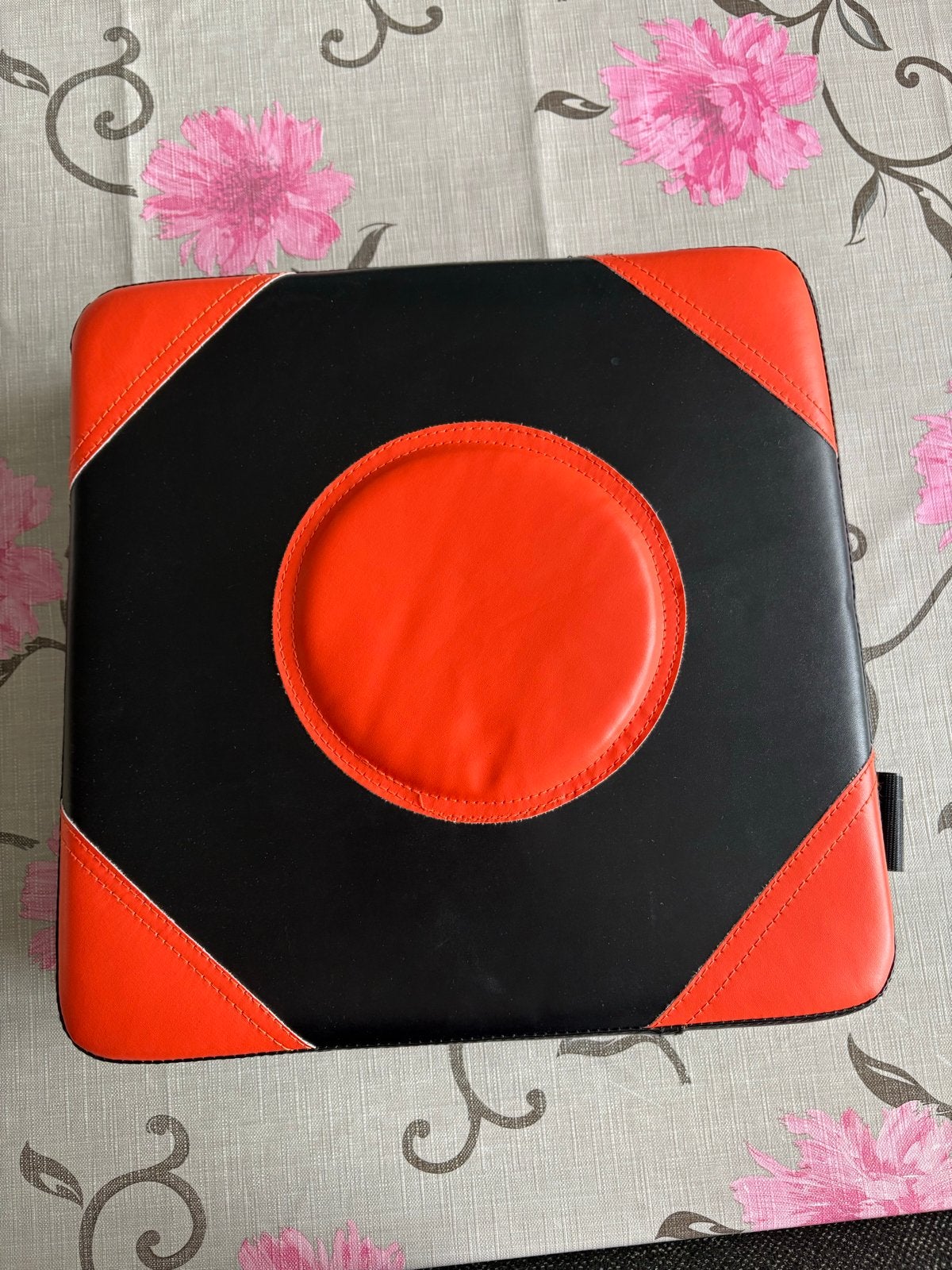 Boksstootkussen - Zwart/Oranje, Ophalen of Verzenden, Gebruikt, Boks-accessoire
