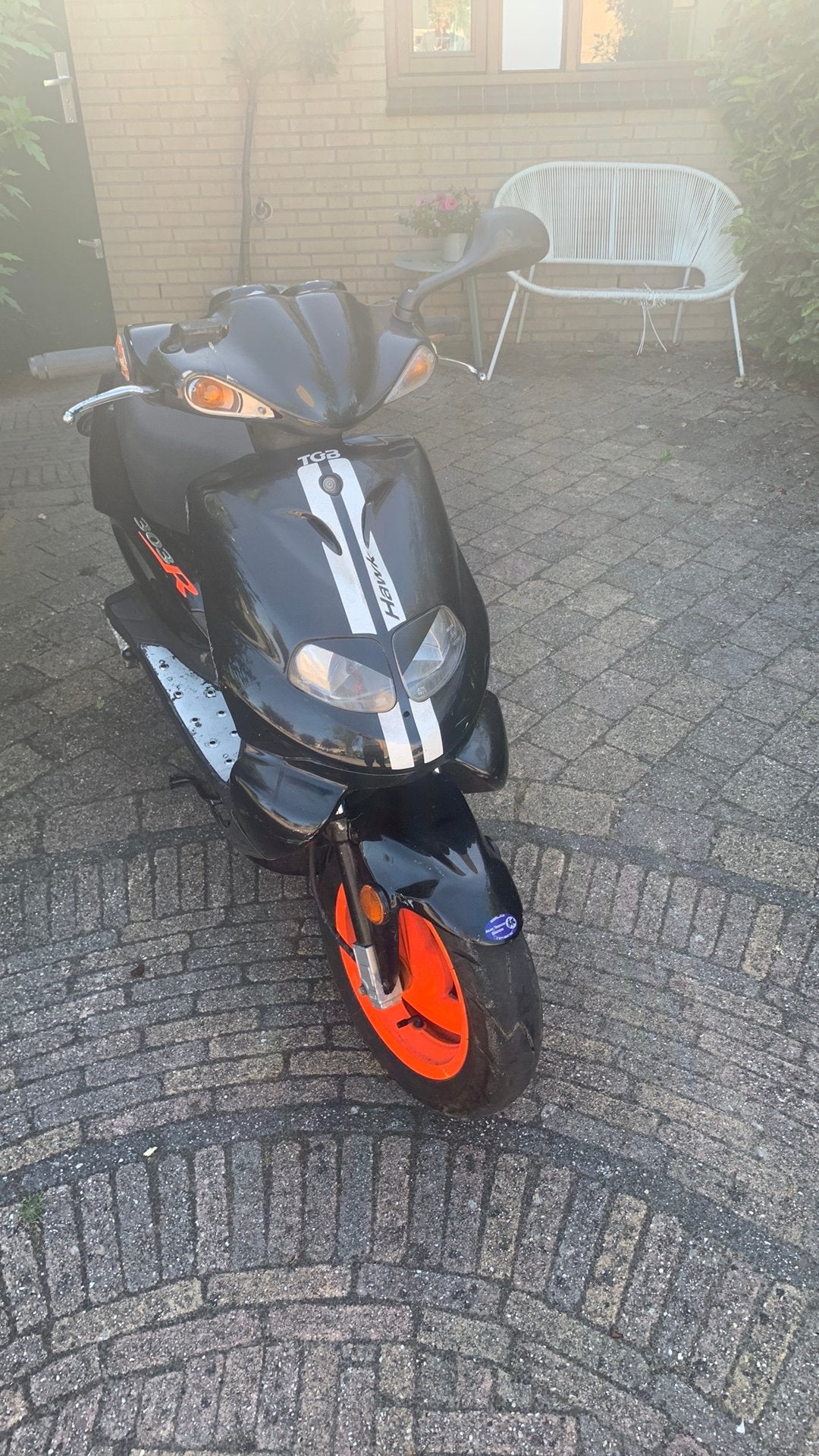Tgp 303r wok status, Fietsen en Brommers, Ophalen, Zo goed als nieuw, Benzine, Overige merken