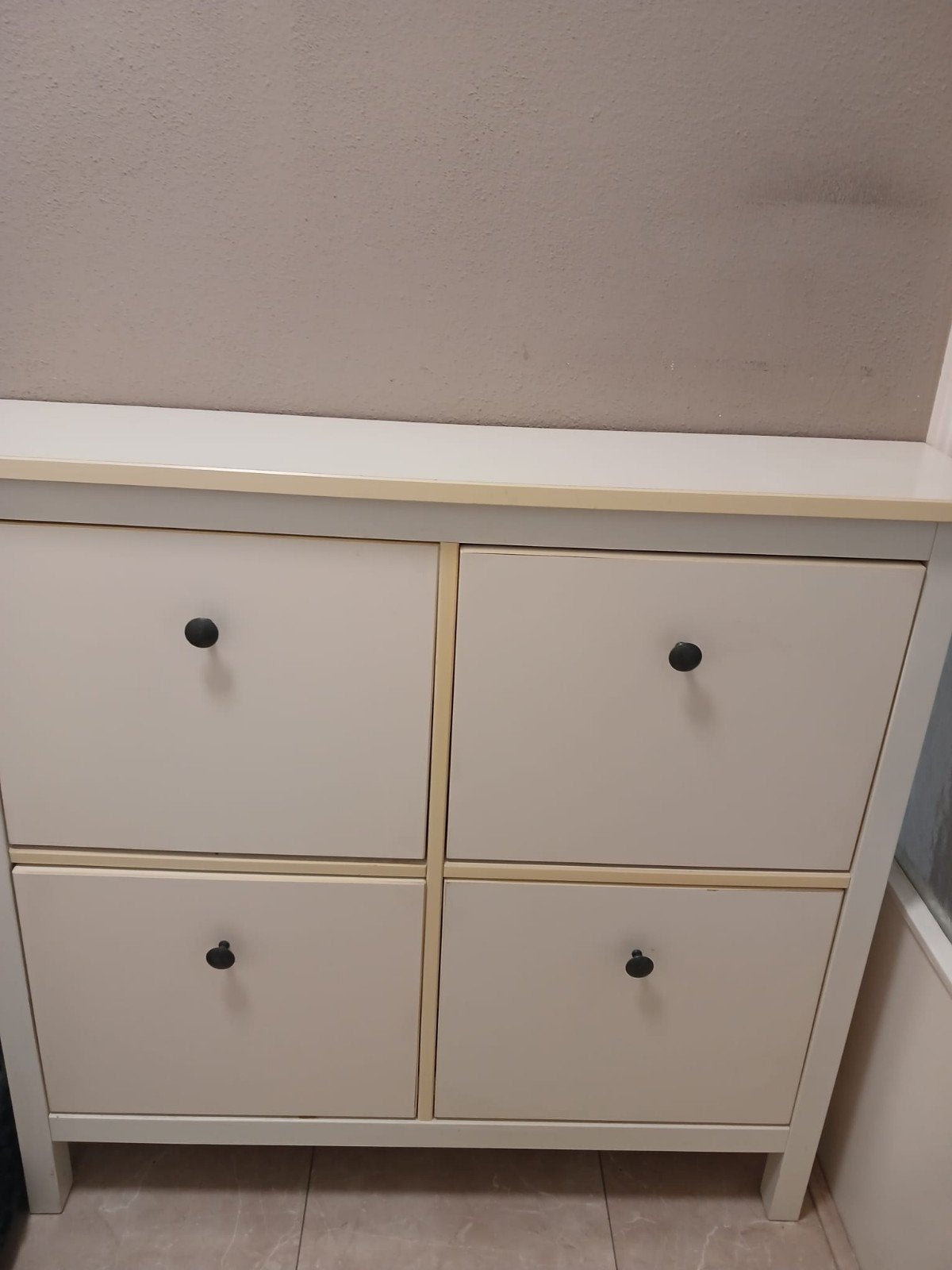ikea Hemnes schoenenkast met lichte schade aan een lade, Huis en Inrichting, Ophalen of Verzenden, Gebruikt