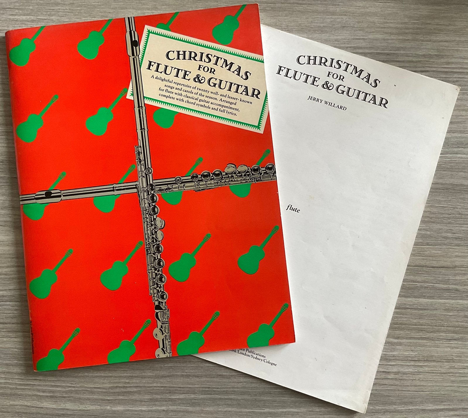 Christmas for Flute and Guitar - Jerry Willard, Ophalen of Verzenden, Gebruikt