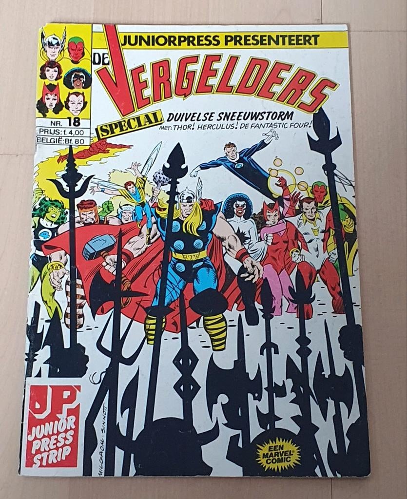Te koop: De Vergelders Junior Press Strip nr. 8, Boeken, Strips | Comics, Eén comic, Ophalen of Verzenden, Gelezen, Europa