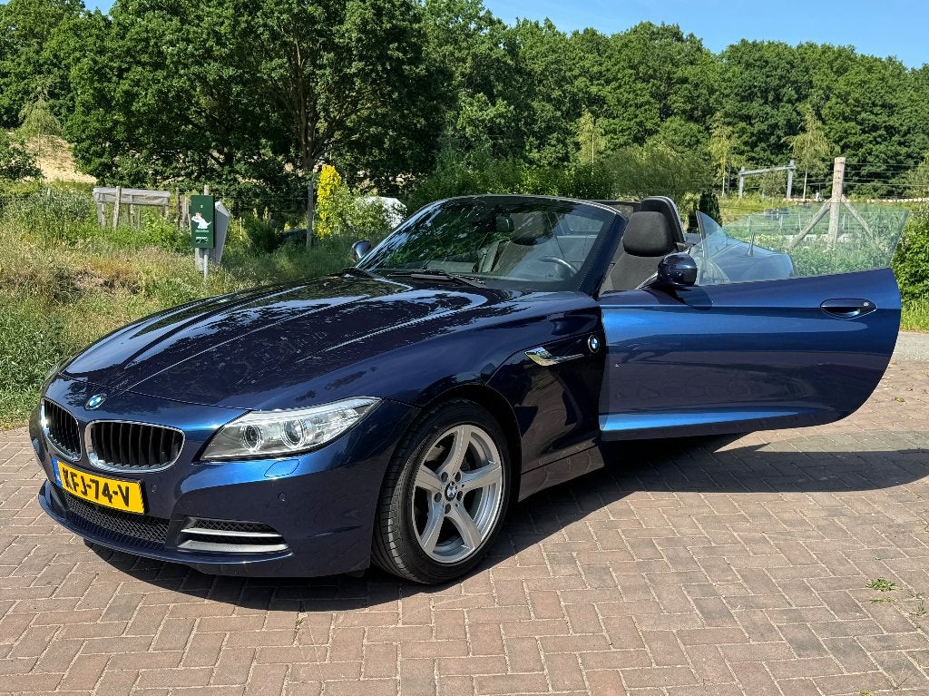 BMW Z4 Sdrive 18i | Facelift | Automaat | 2014 | Blauw, Auto's, BMW, Automaat, Cabriolet, Blauw, Elektrische ramen