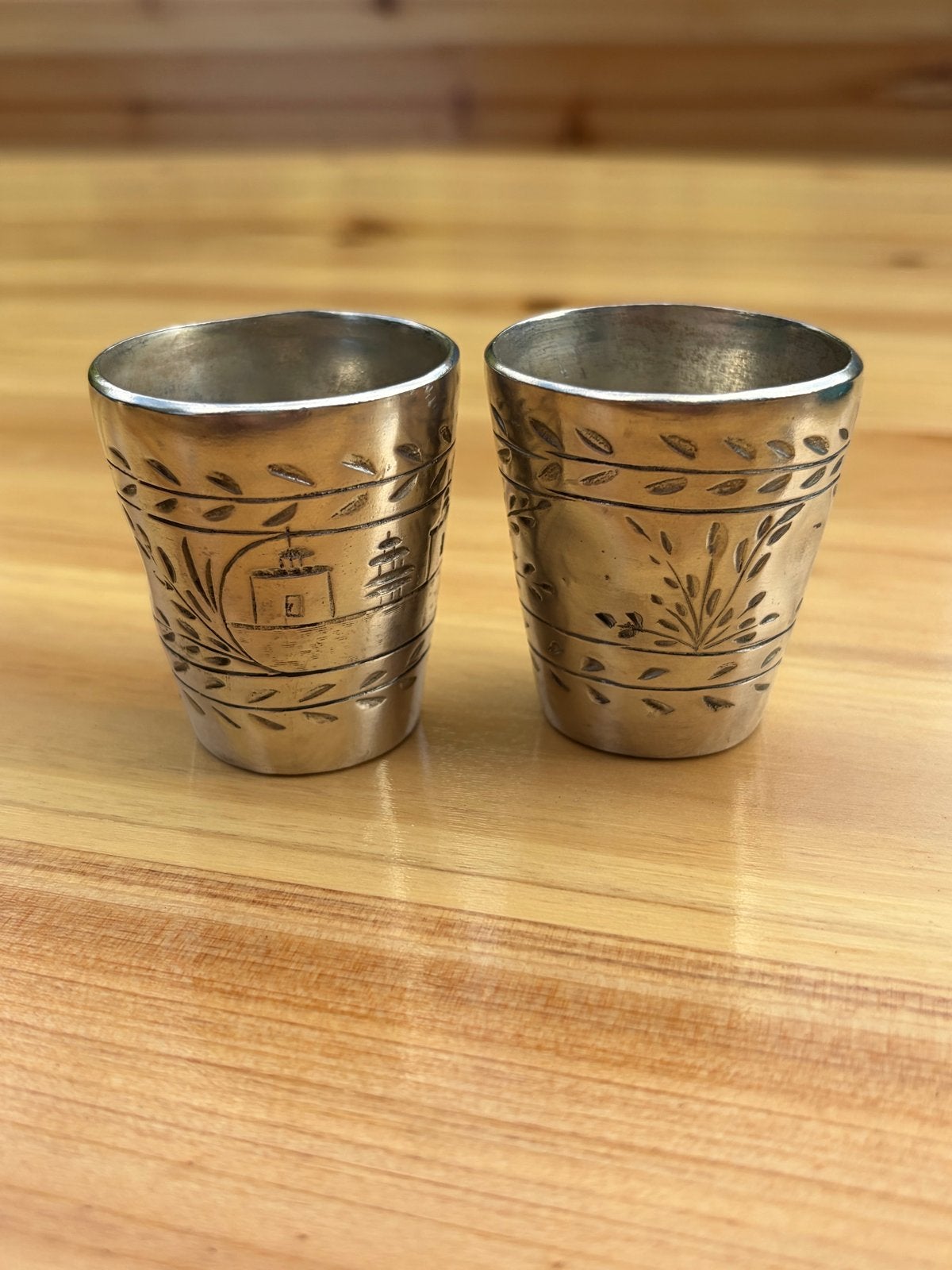 Askvoll Lossen 1717 Shotglaasjes -  Tin, Overige materialen, Overige merken, Klassiek, Overige typen