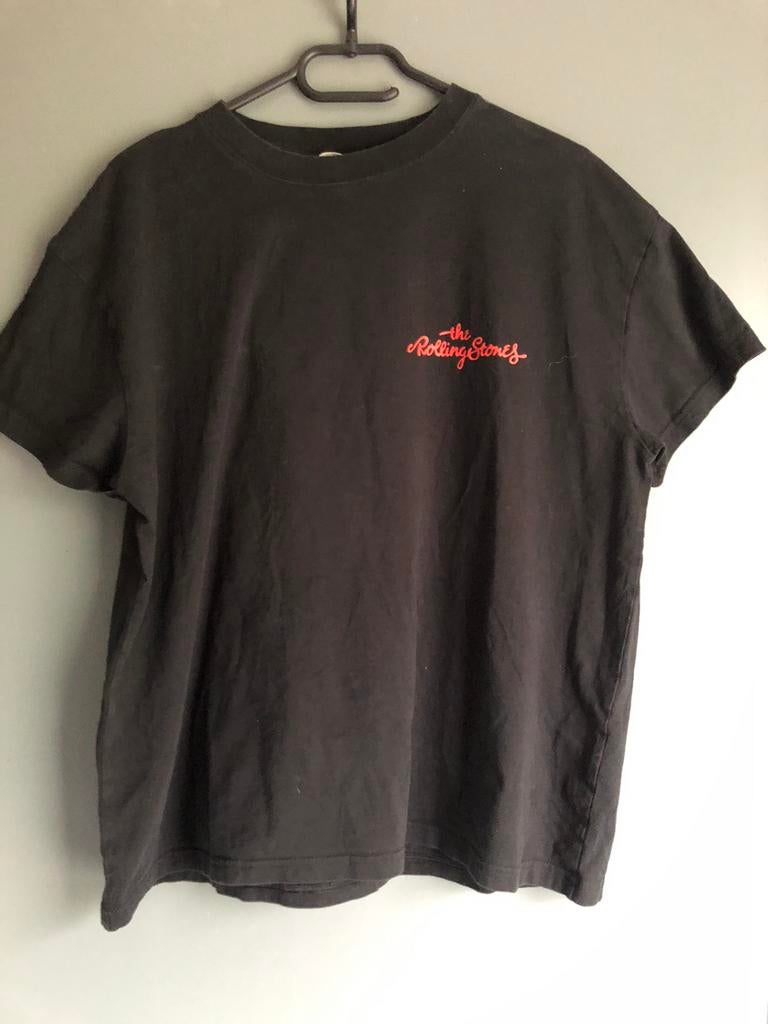 Rolling Stones t- Shirt Zwart L live in concert in Dublin, Verzamelen, Ophalen, Zo goed als nieuw, Kleding