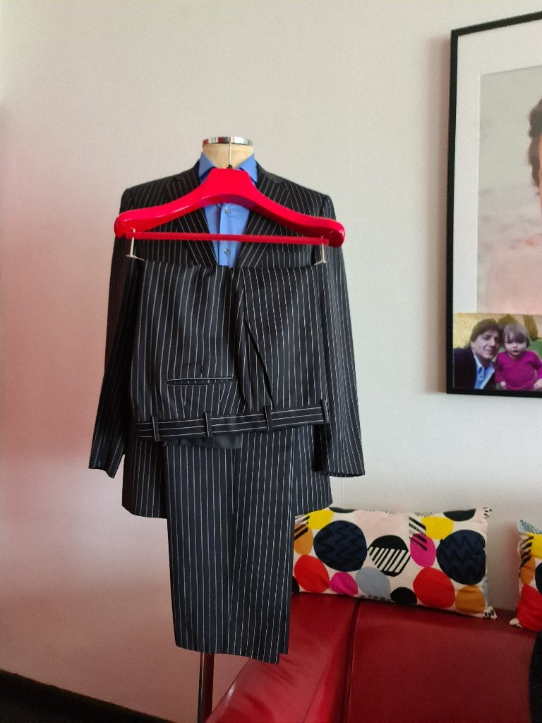 Nieuw DUOMO Kostuum met Zwarte kleur maat 52, Ophalen, Maat 52/54 (L), Zwart, Nieuw