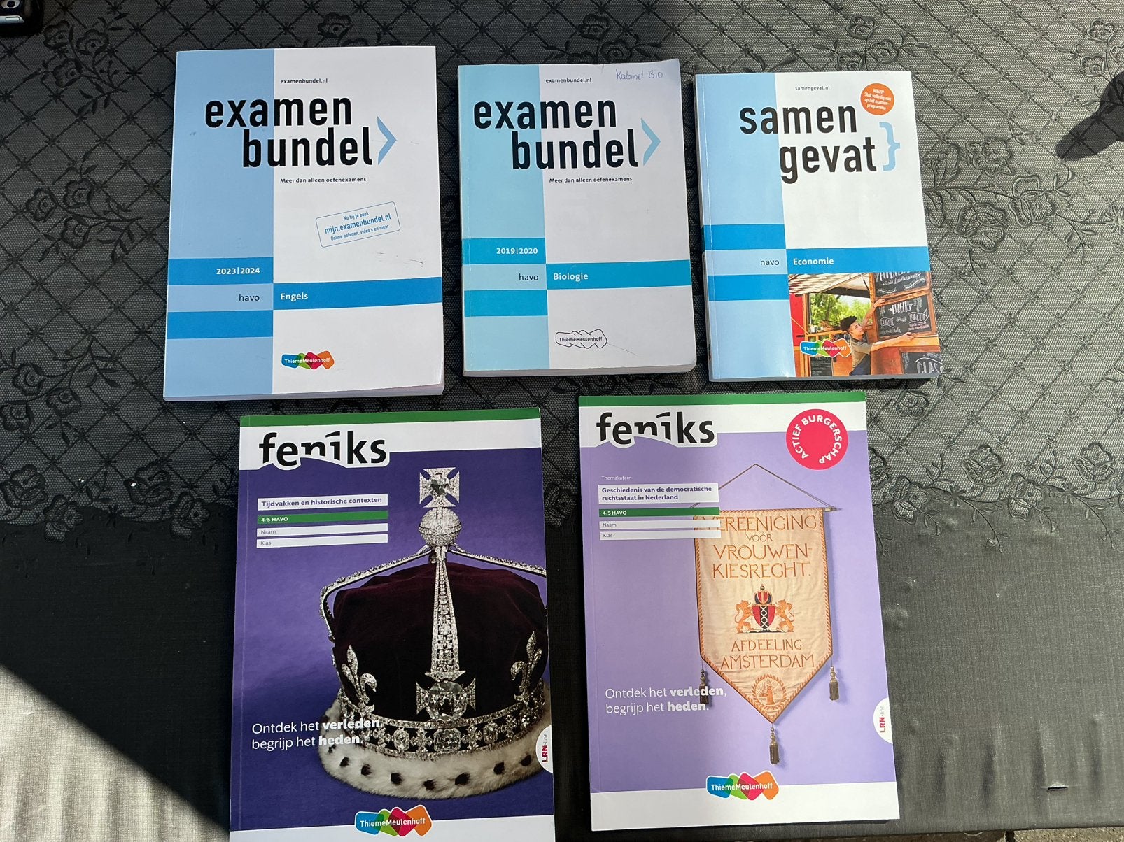 HAVO 5 boeken geschiedenis, biologie, Engels, economie., Boeken, Ophalen, Zo goed als nieuw, HAVO, Geschiedenis