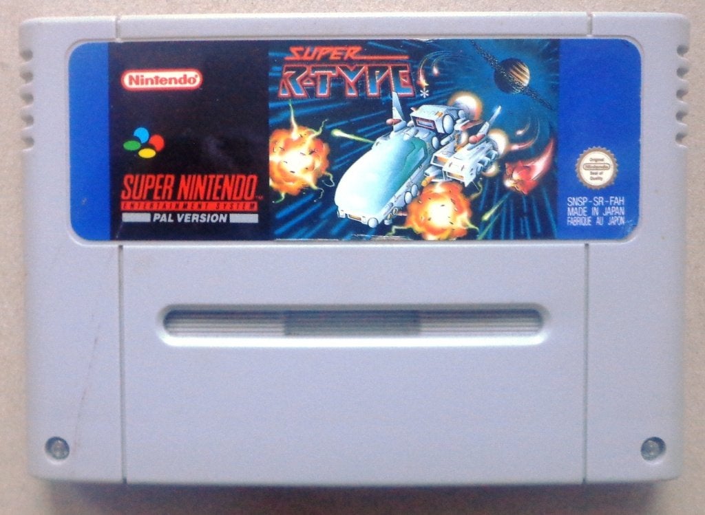 Super R Type voor de Europese Super Nintendo, Gebruikt, 1 speler, Racen en Vliegen, Ophalen of Verzenden