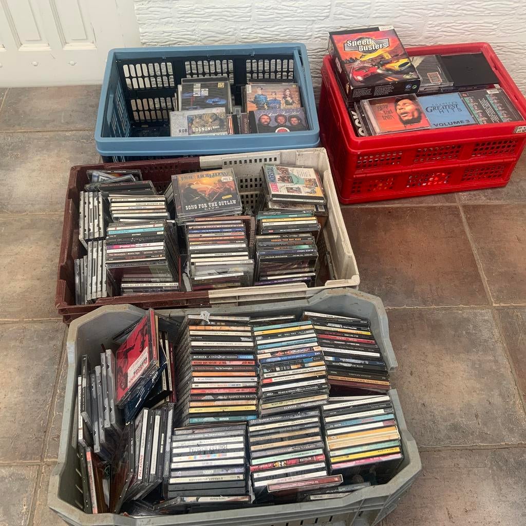 Partij cd ‘s, Cd's en Dvd's, Ophalen, Zo goed als nieuw