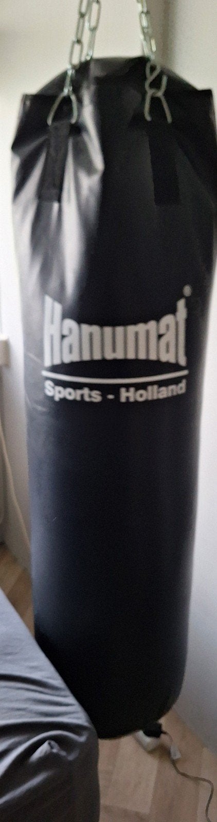 Hanumat bokszak met drager, Sport en Fitness, Vechtsporten en Zelfverdediging, Gebruikt, Overige, Vechtsportmateriaal, Groter dan maat XL