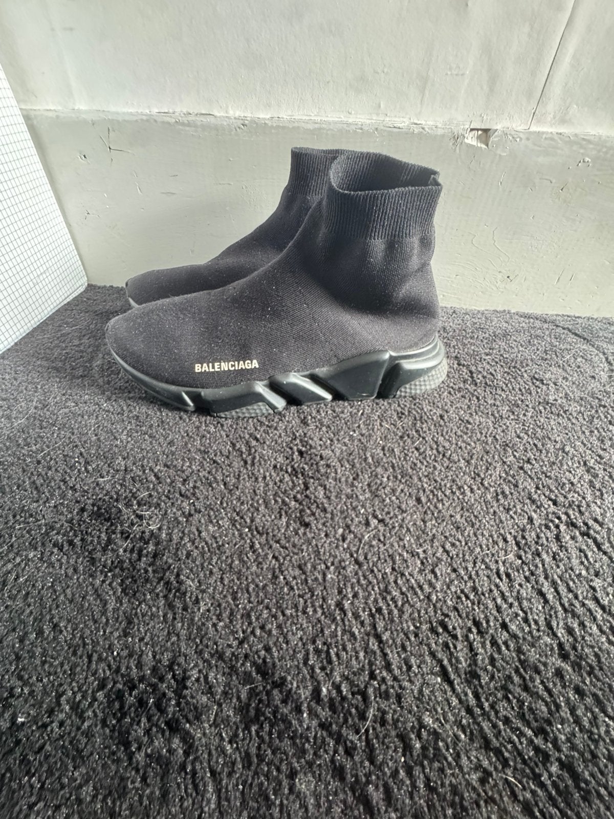 Balenciaga Speed Sneakers - Maat 42, Ophalen of Verzenden, Zo goed als nieuw, Zwart